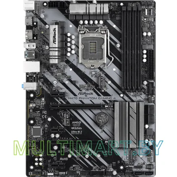 Материнская плата ASRock H470 Phantom Gaming 4